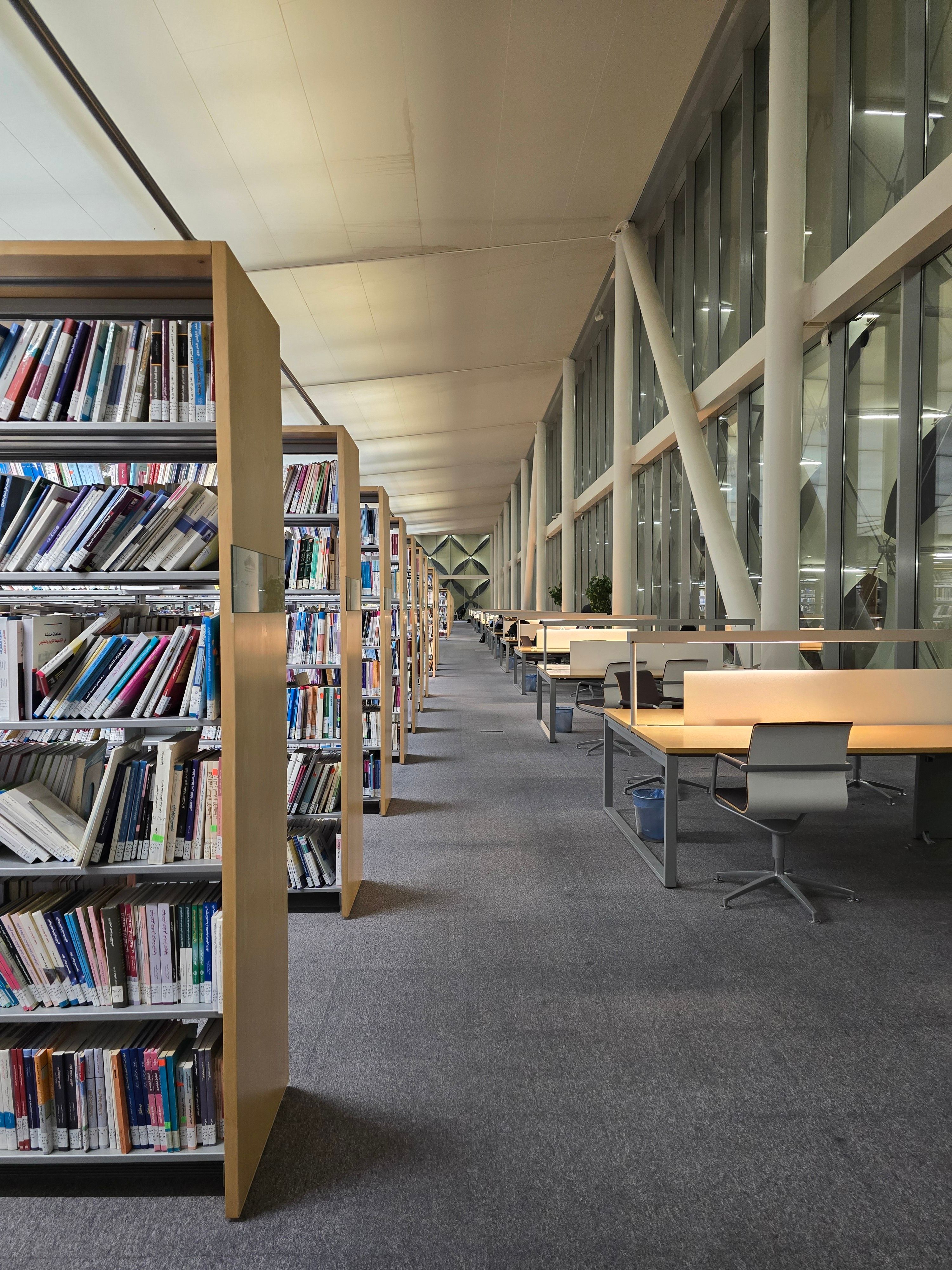Bibliothèque universitaire moderne